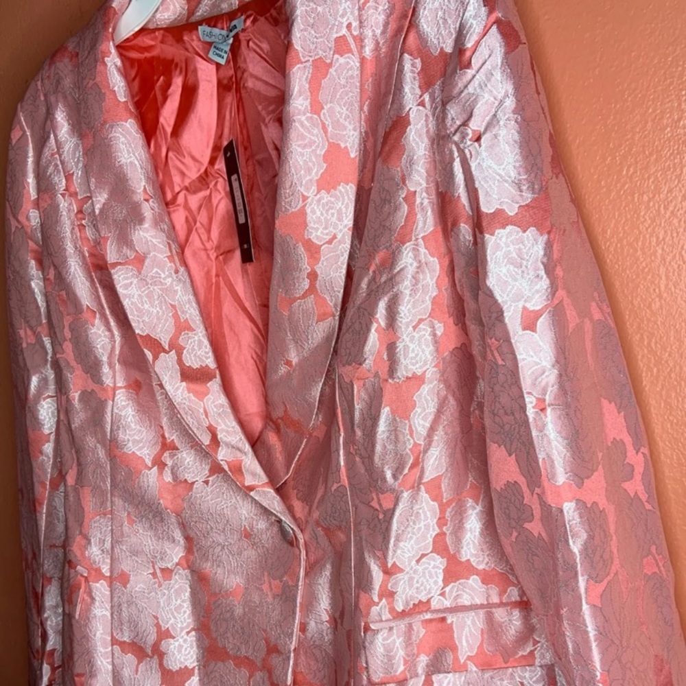 Flower dress blazer